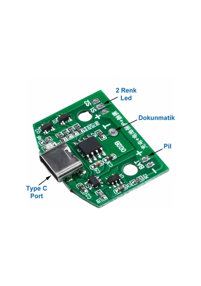 Alkatronik Type C Usb Masa Lamba Dokunmatik Led Dimmer Gece Lambası 3.7v Lion Lityum Pil Şarj 8w Parlaklık Kont Çok Renkli