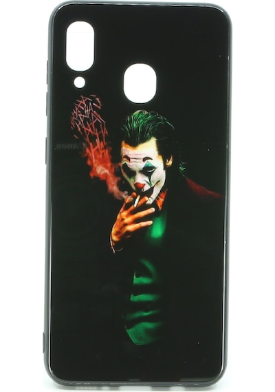 Nettech Samsung Galaxy A30 Uyumlu Desenli Fosfor Seri Arka Koruma