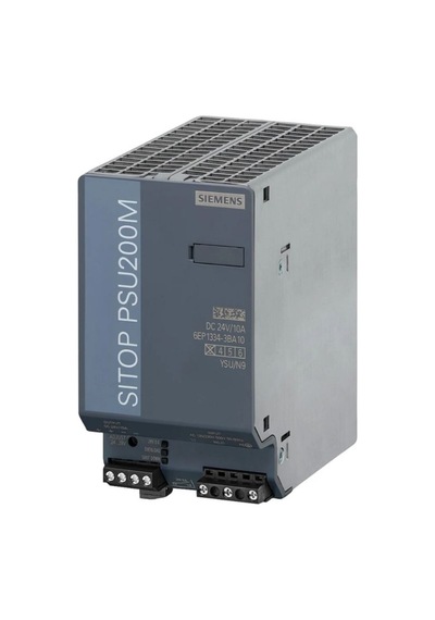 Siemens Sıtop Psu200m 6ep1334-3ba10 240w 24v Dc Dın Ray Güç Kaynağı