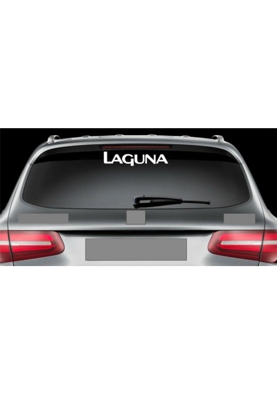 Laguna Araba Arka Cam Sticker Yapıştırma