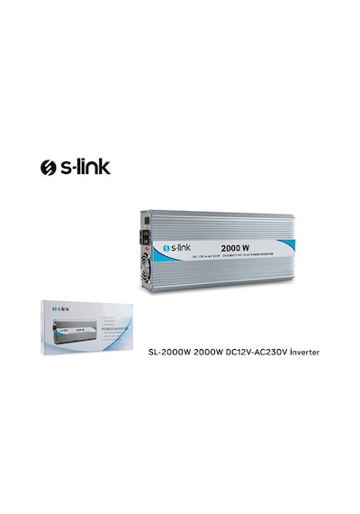 S-link Sl-2000w 2000w Dc12v-ac230v İnverter