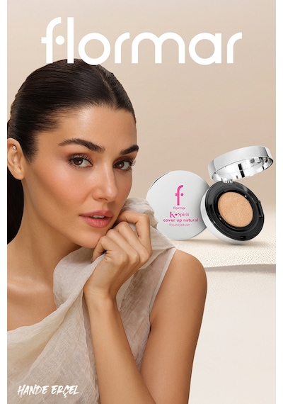 Flormar K-Spirit Cover Up Yüksek Kapatıcı & Uzun Süre Kalıcı Doğal Bitişli Fondöten 003 Lightsnd