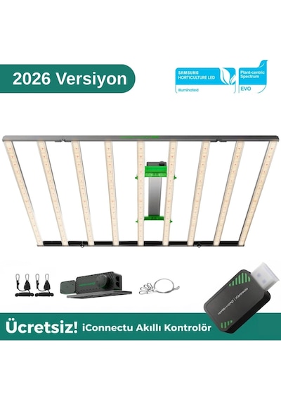 Mars Hydro Fc1200w Evo 1200w Led Bitki Yetiştirme Lambası-1661 Gri
