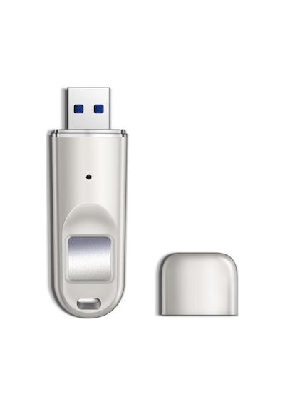 DM FD069 Parmak İzi Okuyuculu Şifreli USB 3.0 64GB Flash Bellek