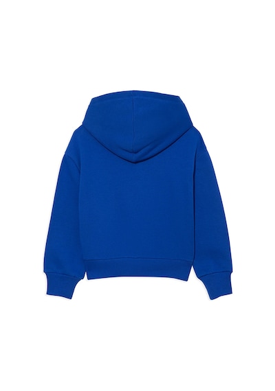 Mavi - Mavi Logo Baskılı Mavi Kapüşonlu Sweatshirt 6610110-70896 Mavi