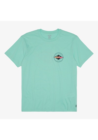 Billabong Rotor Diamond Erkek Yeşil Günlük T-shirt - Abyzt02259