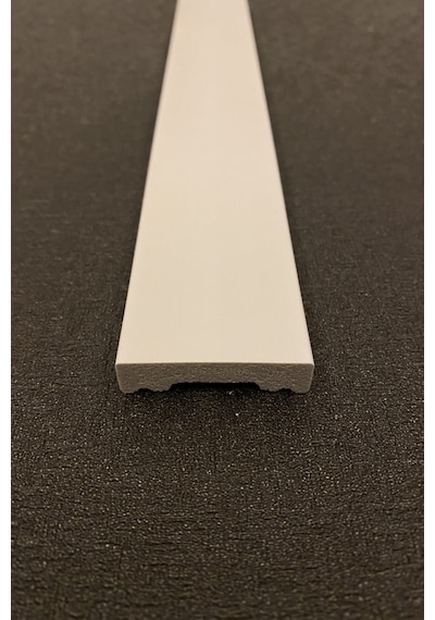 Boyanabilir Duvar Çıtası 4 Cm Poliüretan Düz Çıta Boyanabilir Çıta 10 Boy 24 Metre