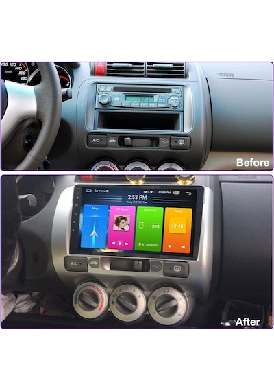 Honda City Jazz Android  Multimedya 9 İnc Hd Ips Ekran 2GB Ram /32 Hafıza