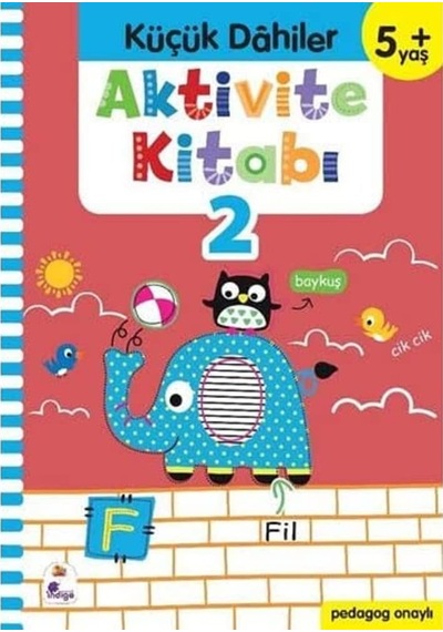 Aktivite Kitabı 2 - Küçük Dahiler 5+yaş: Pedagog Onaylı