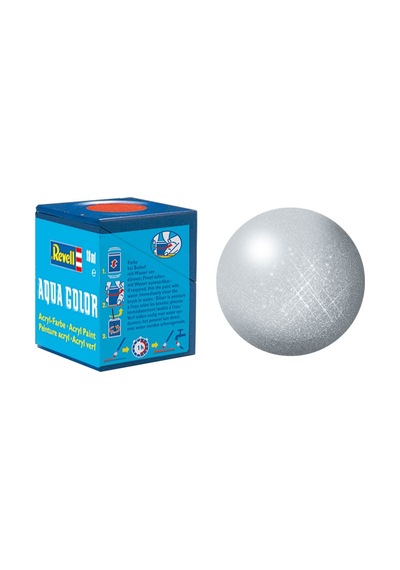 Revell Su Bazlı Maket Boyası 20 Ml Aluminium Metallic 36199
