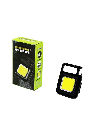 3ın1 Mıknatıslı Usb Şarjlı Fener - Anahtarlık - Pratik Kapak Açac Çok Renkli