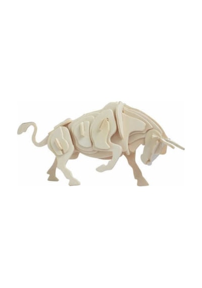 3D Ahşap Boğa Maket Puzzle 38 Parça
