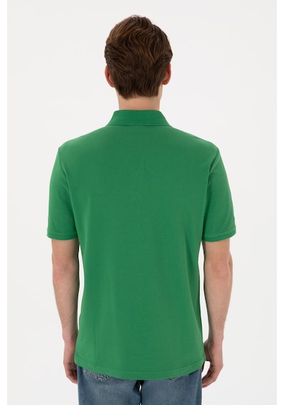 U.S. Polo Assn. Erkek Regular Fit Polo Yaka Yeşil Basic Tişört 50306007-VR054 U.S. Polo Assn. Erkek Regular Fit Polo Yaka Yeşil Basic Tişört 50306007-VR054