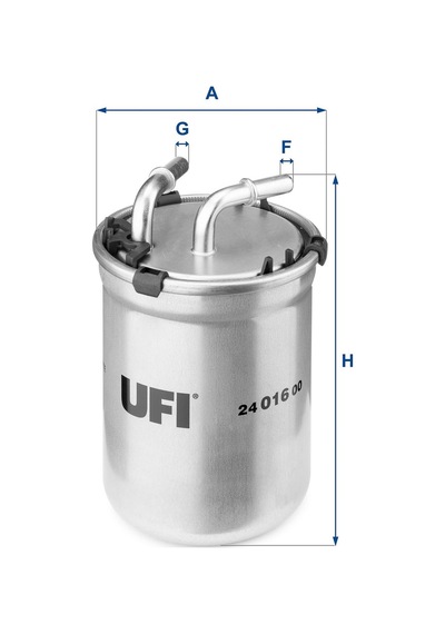 Ufi Yakıt Filtresi Vw Xl1, Seat Ibıza Iv 24.016.00