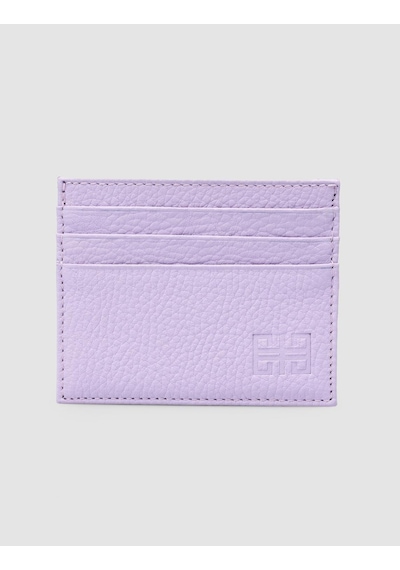 Cabani %100 Hakiki Deri Lila Unisex Kartlık Lila
