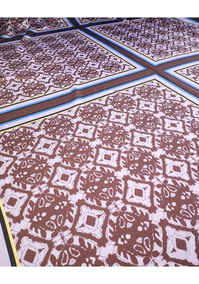 Lila Mor Twill Saten Kumaş Hafif Parlak Dökümlü 140x200cm-11840