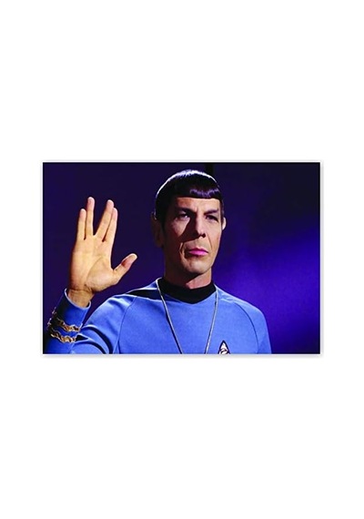Cakatablo Ahşap Tablo Mister Spock -