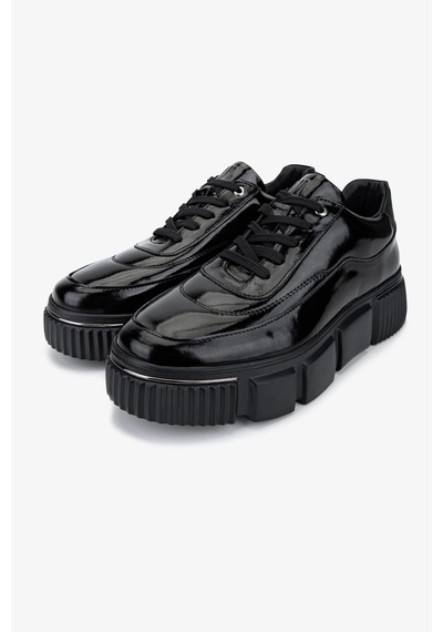 Valmenti Erkek Hakiki Deri Siyah Rugan Sneakers & Spor Ayakkabı 381 22035 Erk Ayk Sk25-26 Sıyah Krsk Rgn Siyah1