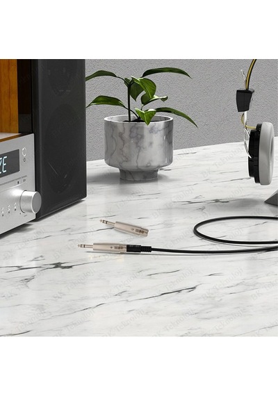 3-Pin Xlr Dişi To 6.35Mm Stereo Erkek Ses Kablosu Mikrofon Adaptö