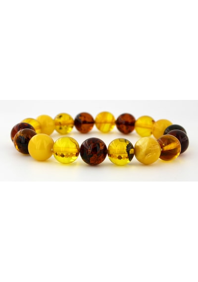Kehribar Bileklik Kure Tasarım Ambergold Blk23-95 Çok Renkli