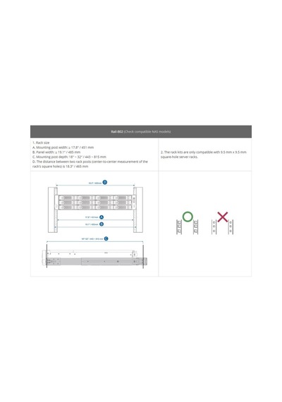 Qnap Rail Genişleme Ünitesi B02 -44405