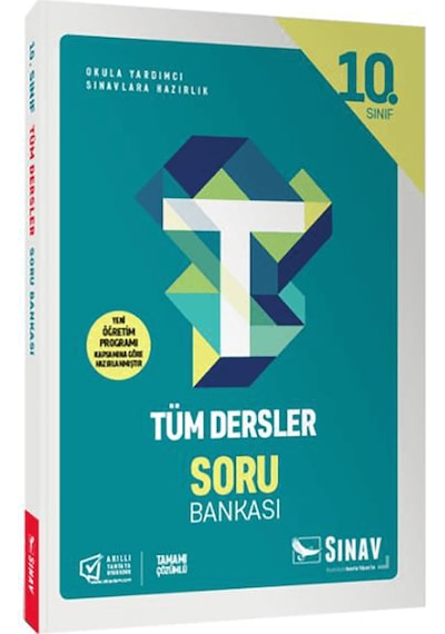 Sınav 10. Sınıf Tüm Dersler Soru Bankası -  Sınav Dergisi Yayınları