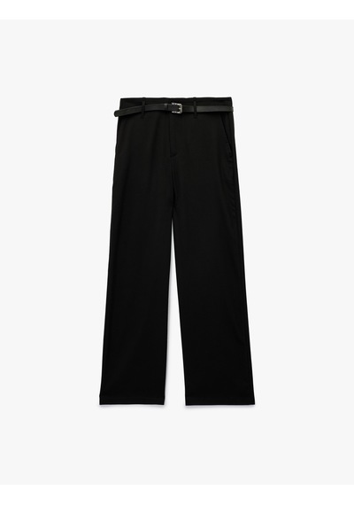 Koton Kemer Detaylı Cepli Geniş Paça Viskon Karışımlı Kumaş Pantolon Siyah 6wal40022ıw Siyah Koton Kemer Detaylı Cepli Geniş Paça Viskon Karışımlı Kumaş Pantolon Siyah 6wal40022ıw Siyah