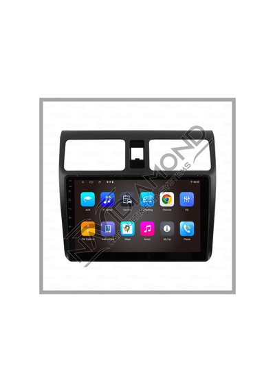 Özer Elektronik Suzukı Swıft 2005-2011 2 Gb Ram 16 Gb Hafıza Androıd Multımedıa Teyp 9.0 İnç