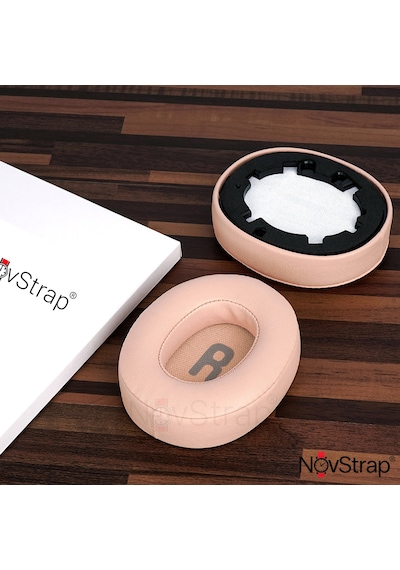 Novstrap Jbl Tune 700bt 710bt 720bt 750btnc 760nc 770nc İle Uyumlu Yedek Kulaklık Pedi Süngeri + Kafa Bandı Seti Pembe Açık