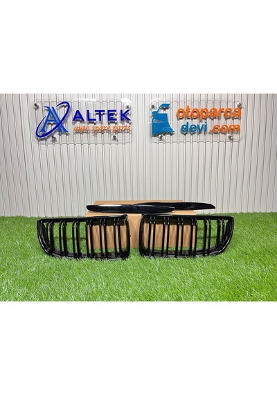 E90 Panjur Piano Siyah Çift Çıtalı 05-08