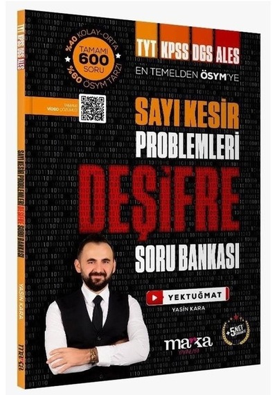 Yks Tyt Kpss Dgs Ales Sayı Kesir Problemleri Deşifre Soru Bankası Video Çözümlü Marka Yayınları