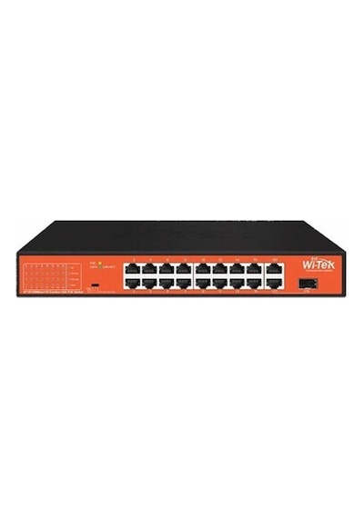 Wı-tek 16port 150w Full Poe Wı-ps518gh 10-100 Yönetilemez Switch