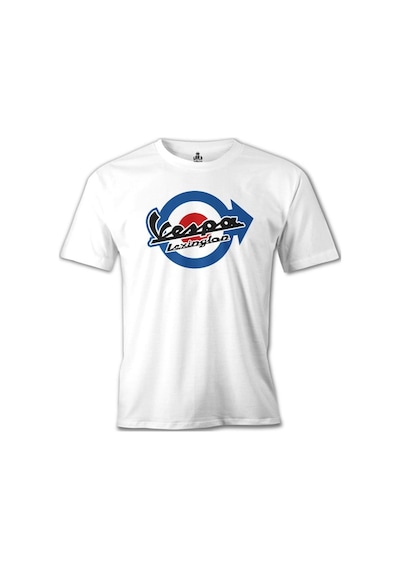 Vespa Lexington Beyaz Erkek Tshirt