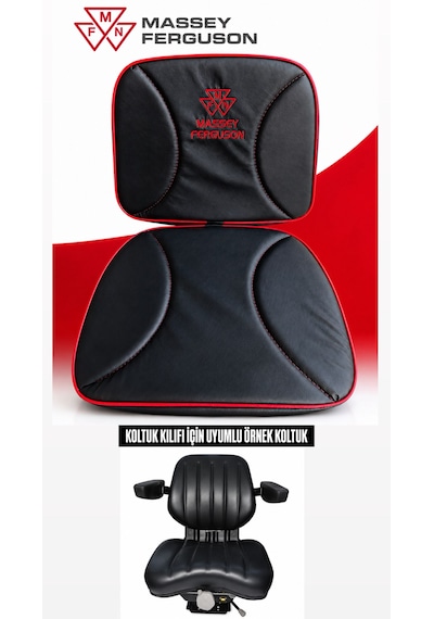 Massey Ferguson Grammer Koltuk Kılıfı Özel Mf Logolu