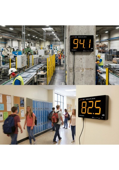 Pce-slm 10 Sabit Tip Kapalı Ortam Ses Seviye Cihazı