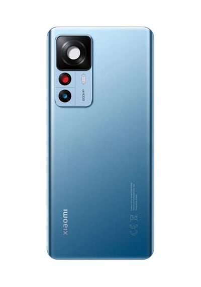 Xiaomi Mi 12t Mavi Kamera Camlı Arka Cam Batarya Pil Kapağı Telefon Arka Kapak 62175407