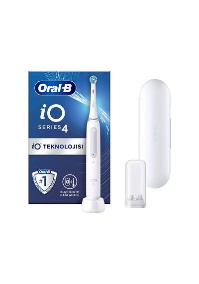 Oral-B iO 4 Şarjlı Diş Fırçası Beyaz
