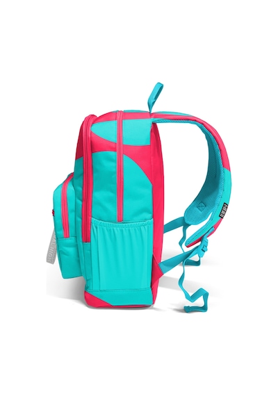 Coral High Neon Mercan Turkuaz Desenli Okul Sırt Çantası 23685 Neon Mercan