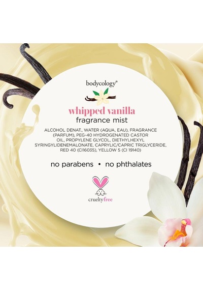 Bodycology Whipped Vanilla Fragrance Mist Vanilya Kokulu Kadın Vücut Spreyi