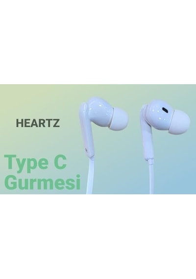 Kalın Silikon Kablolu Type C Kulaklık Tüm Typec Çıkışlı Cihazlara Uyumlu Tak Çalıştır Tak Kullan Bluetooth Gerekmez Mükemel Ses Bass Tiz Mikrofon Aaa Kalite Tc21 Beyaz