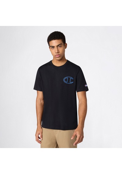 Champion Relaxed Fit Erkek Siyah T-shirt 222385 2800282