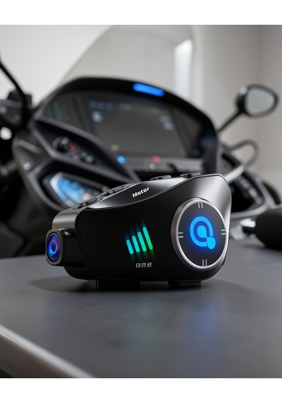 Kameralı Bluetooth Kask Kulaklığı Q28 İntercom