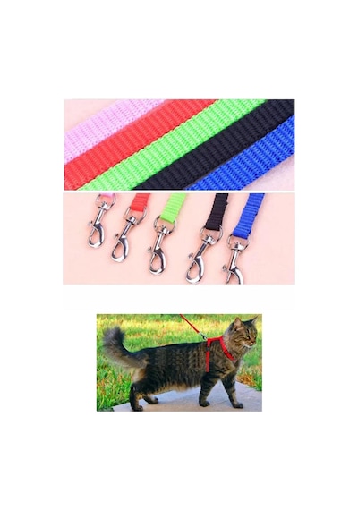 Technojet Kedi Gezdirme Seti, Kedi Göğüs Tasması ve İpi