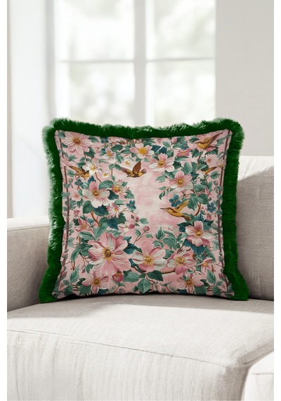 Çiçek Desenli Kuş Motifli Saçaklı Yastık Kılıfı-romantik Bahçe Boho Lacivert Püsküllü Kırlent Kılıfı Sessiz Sahil Aura Çiçek Desenli Kuş Motifli Saçaklı Yastık Kılıfı-romantik Bahçe Boho Lacivert Püsküllü Kırlent Kılıfı Sessiz Sahil Aura