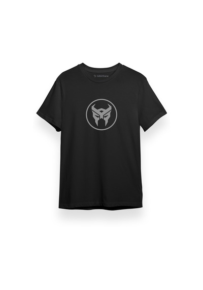 Transformers Terrorcon Icon Siyah Kısa Kol Erkek Tshirt 001