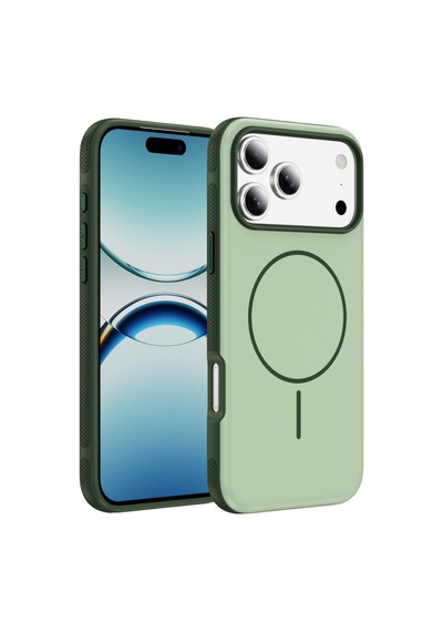 Joko Apple İphone 17 Pro Max Neksa Magsafe Kapak- Yeşil