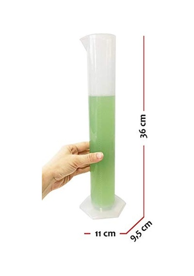 Plastik Mezür Uzun Form Pp Çok Renkli