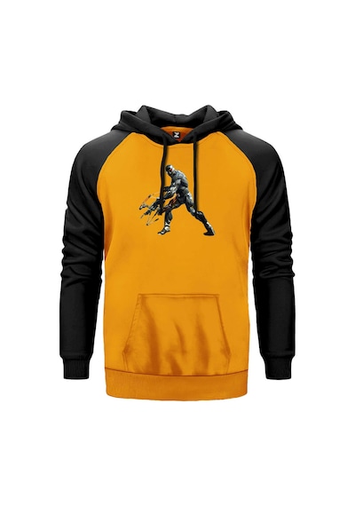Crysis Warrior Sarı Renk Reglan Kol Sweatshirt Sarı