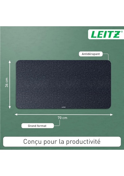 Desk Mat Keçe 36x70 Cm Gri Beyaz - Çok Renkli