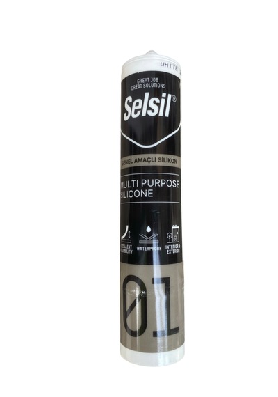 Selsil Genel Amaçlı Silikon Beyaz